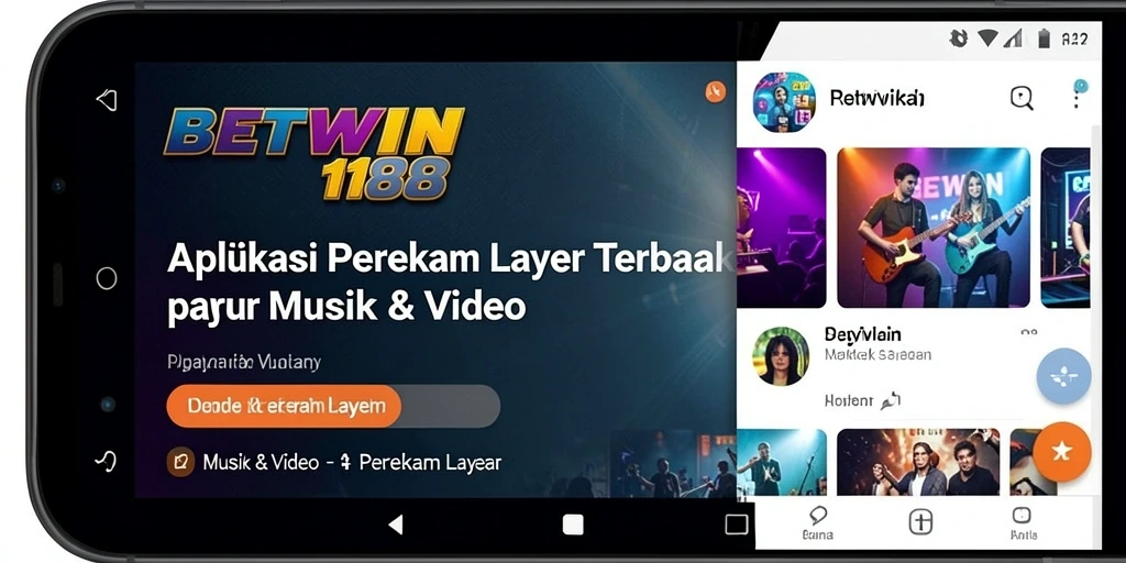 Antarmuka aplikasi BETWIN188 yang intuitif dan mudah digunakan.